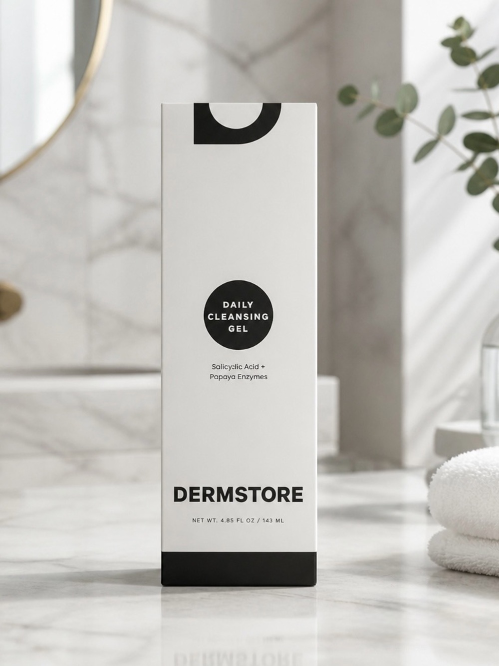 Dermstore Daily Cleansing Gel - White